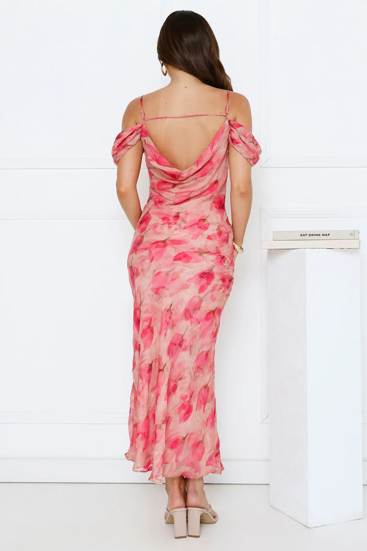 Lush Temptation Maxi Dress Pink
