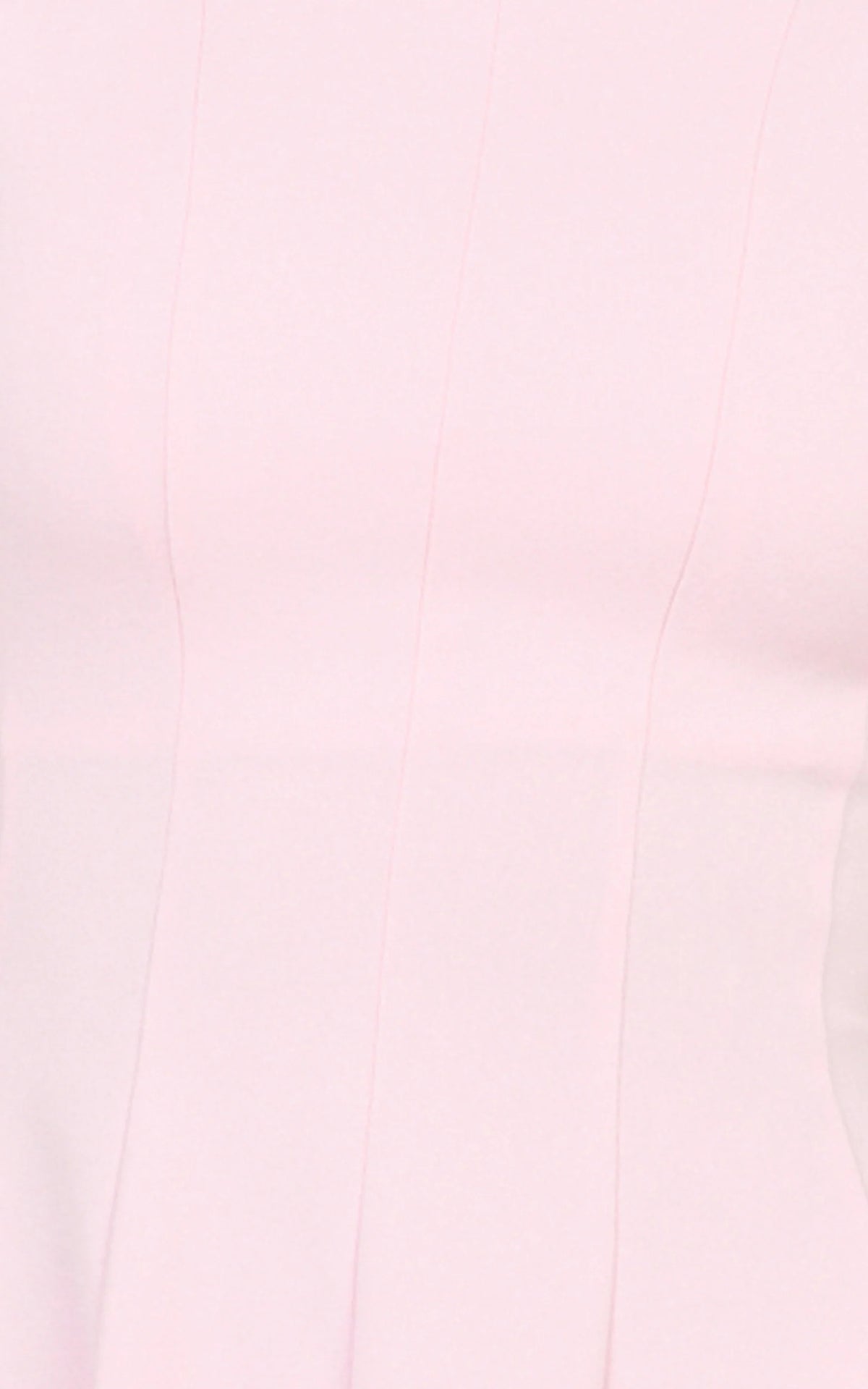 Becky Mini Dress - High Neck Sleeveless Fit And Flare Dress in Pink