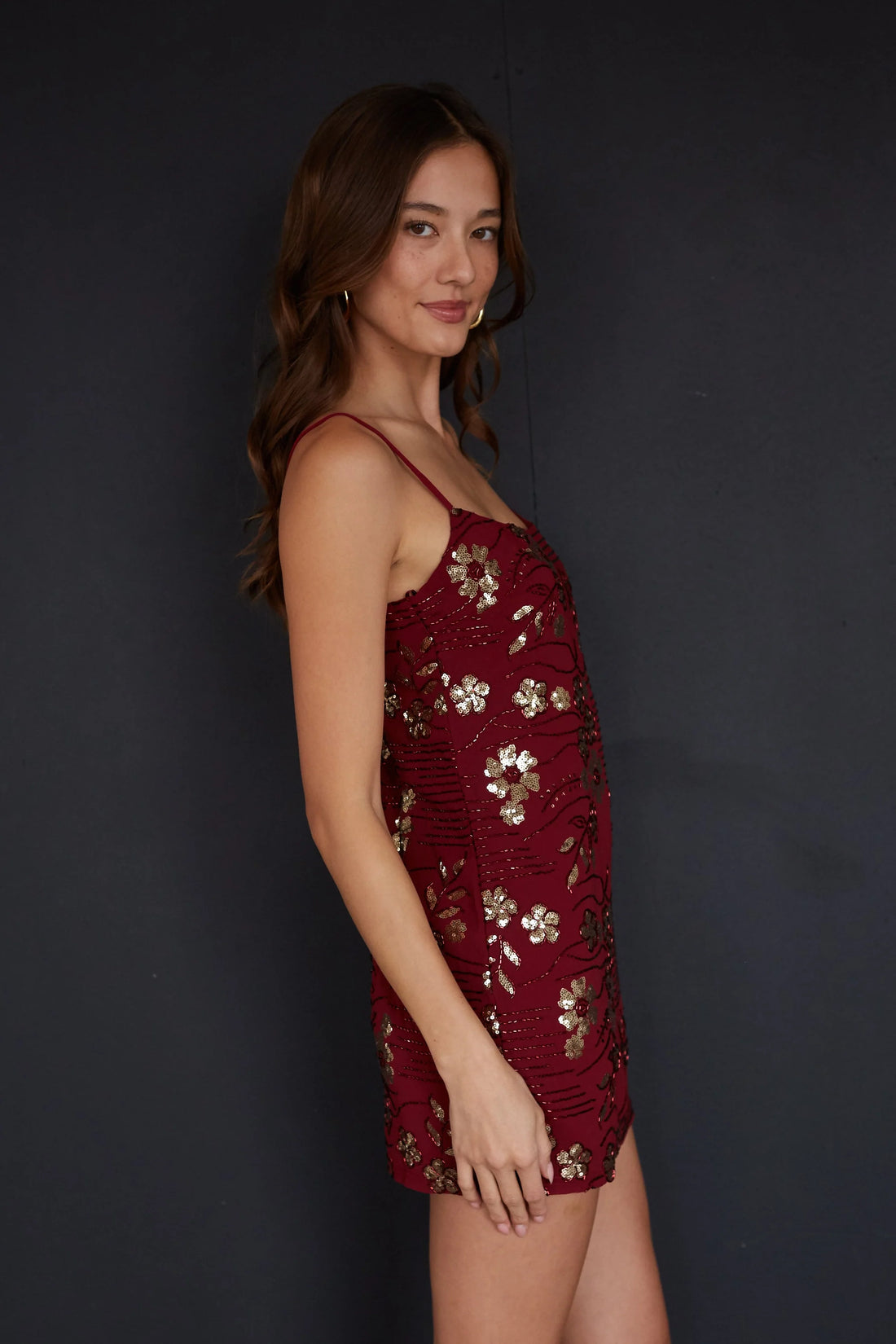 Erica Sequin Mini Dress