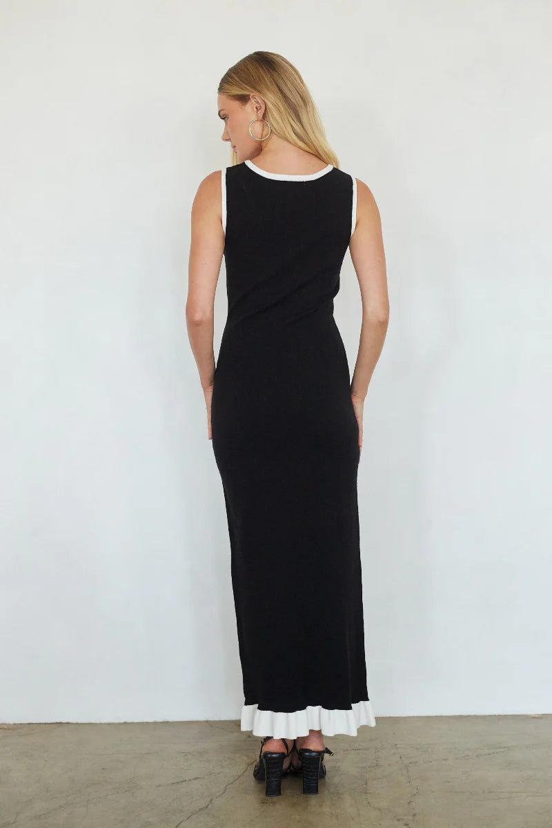 Ruthie Knit Sweater Maxi Dress