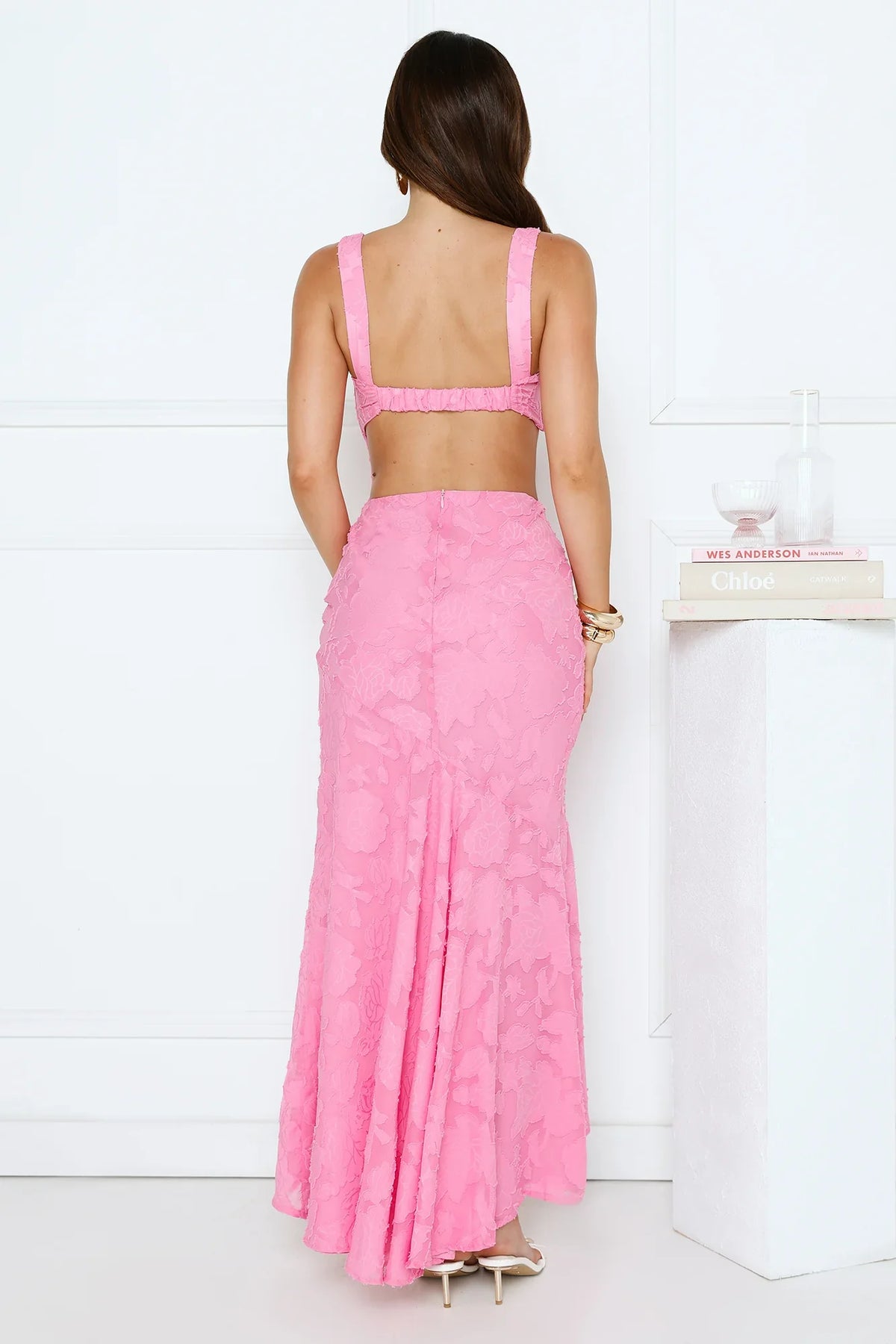 Petal Song Maxi Dress Pink