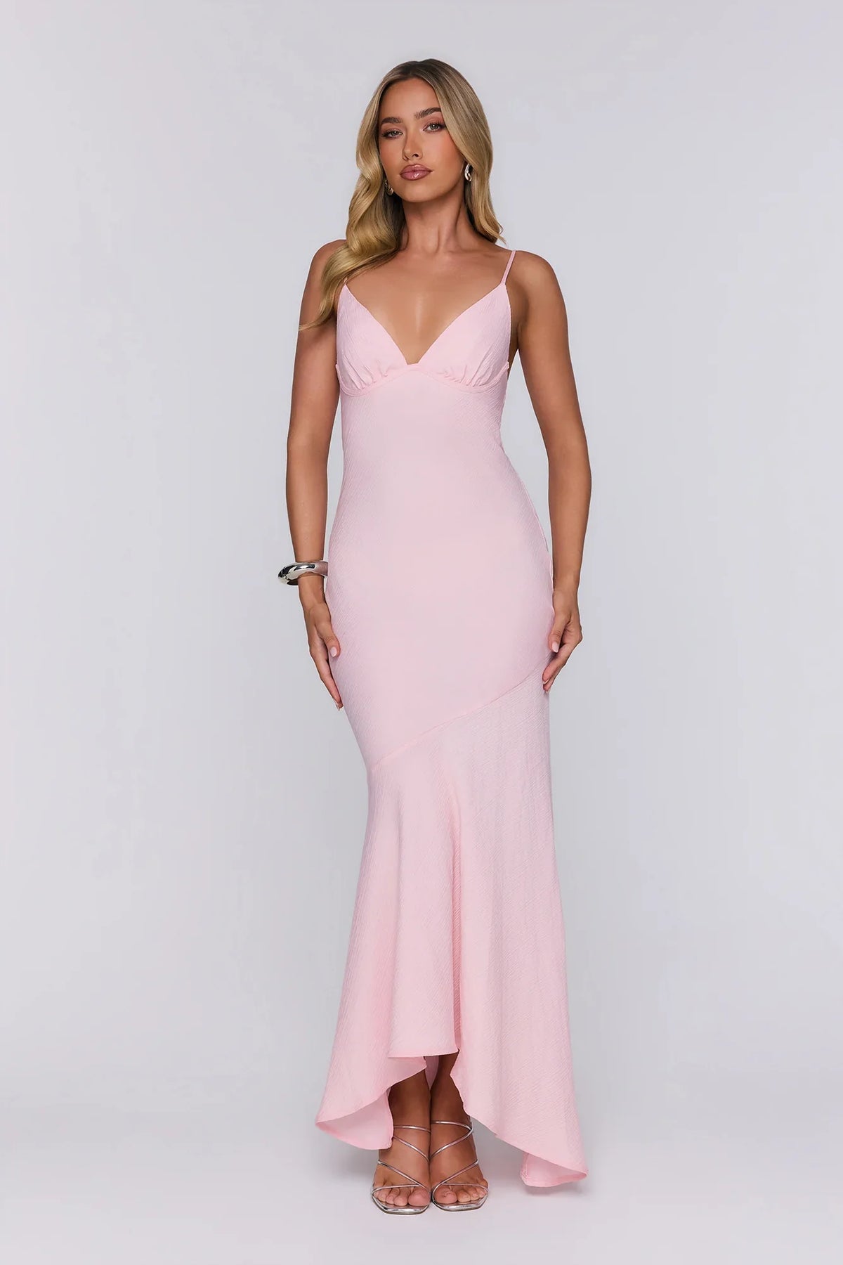 Enchanted Glow Maxi Dress Pink