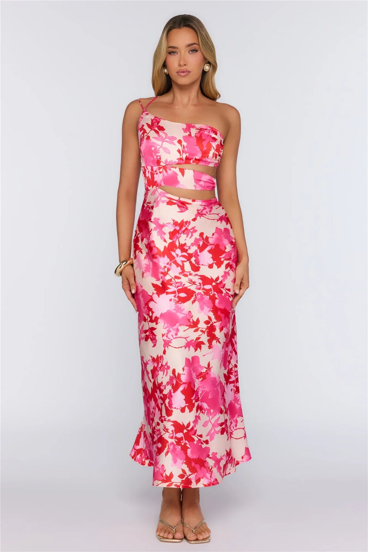 Follow My Heartbeat Maxi Dress Floral