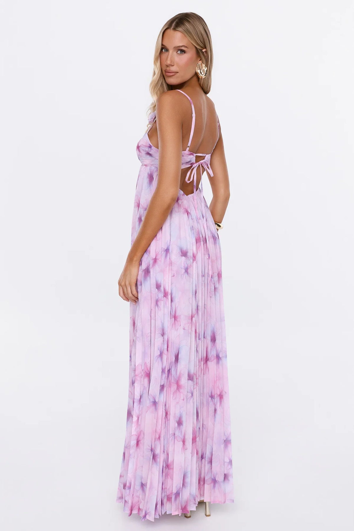 Capture Your Heart Maxi Dress Pink