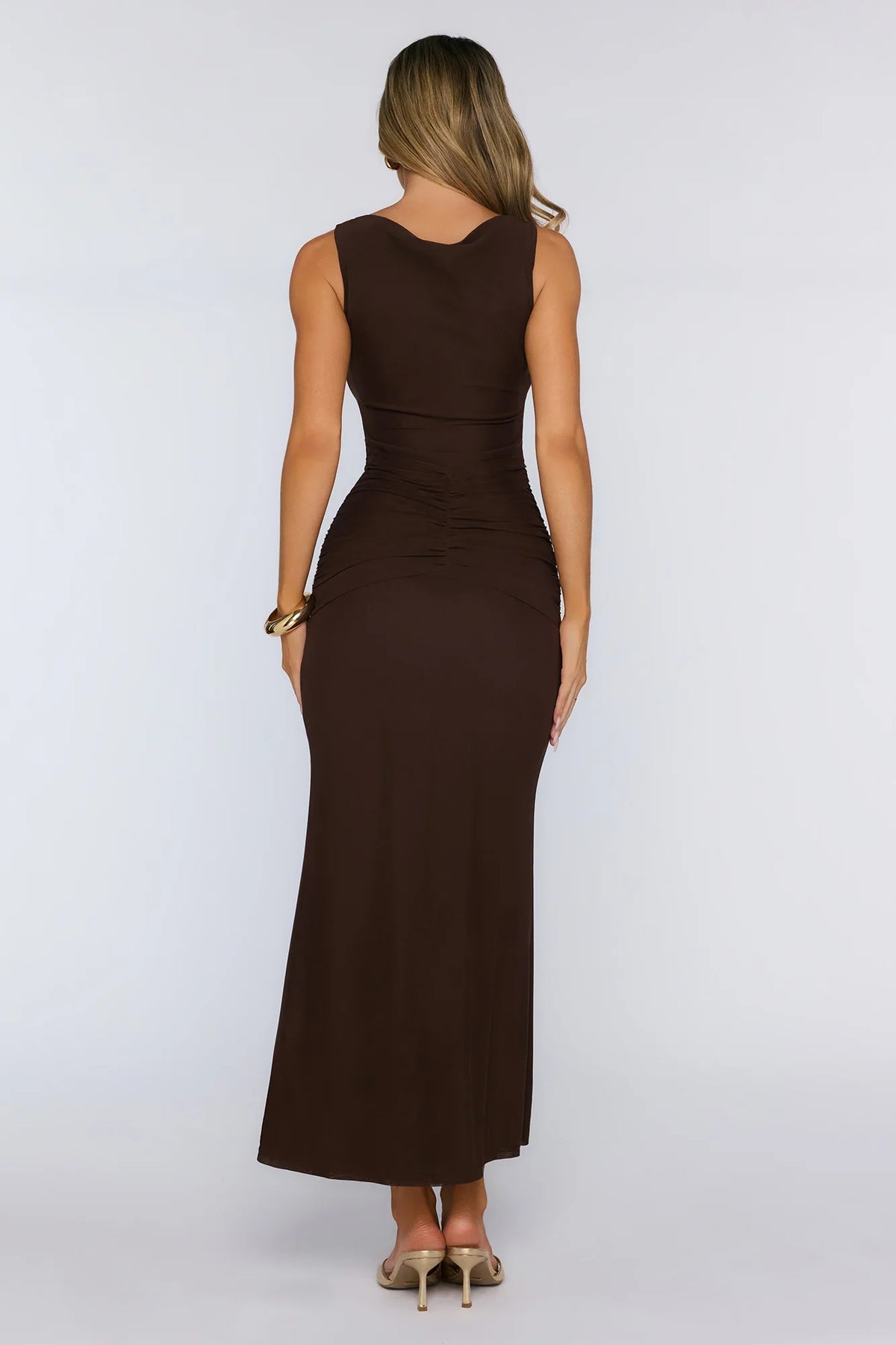Studio Siren Maxi Dress Brown