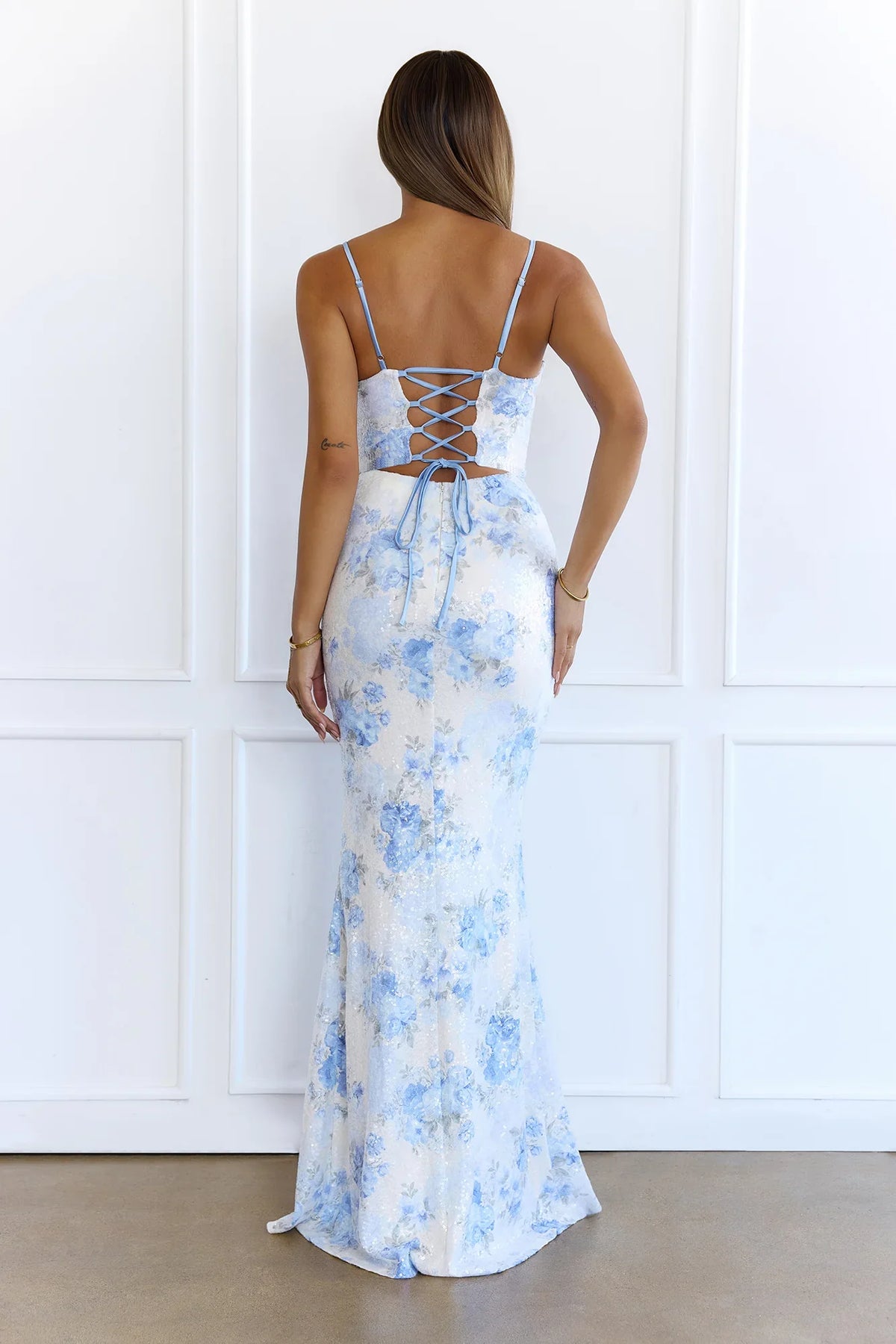 Wear Energy Maxi Dress Blue