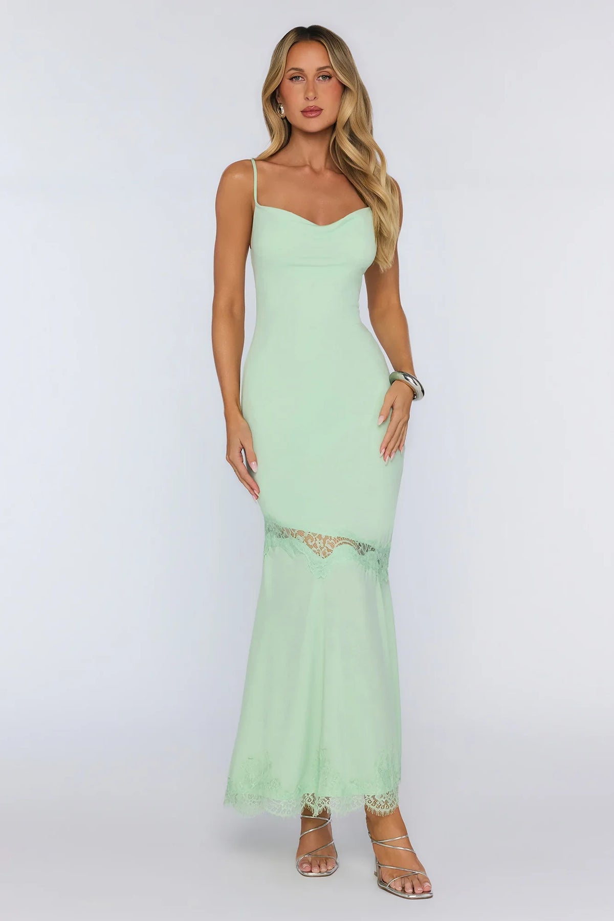 Soft Devotion Maxi Dress Mint