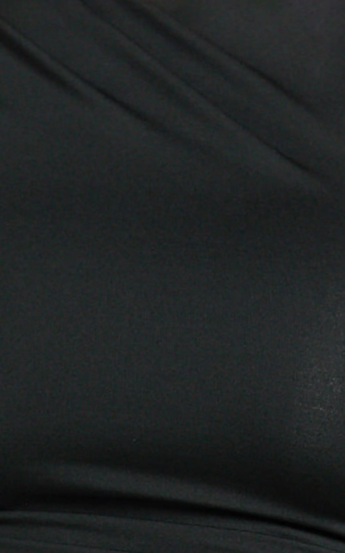Dixie Maxi Dress - One Sleeve Cut Out Bodycon Dress in Black