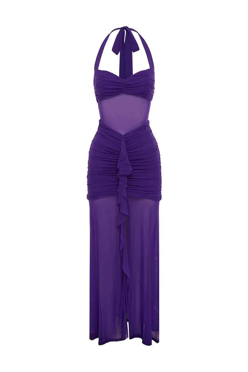 TALLULA MAXI DRESS - PURPLE