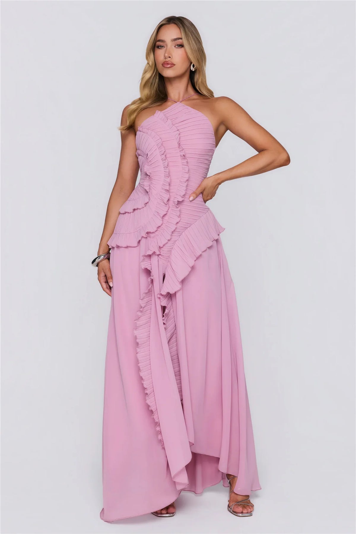 Beyond Style Maxi Dress Lavender