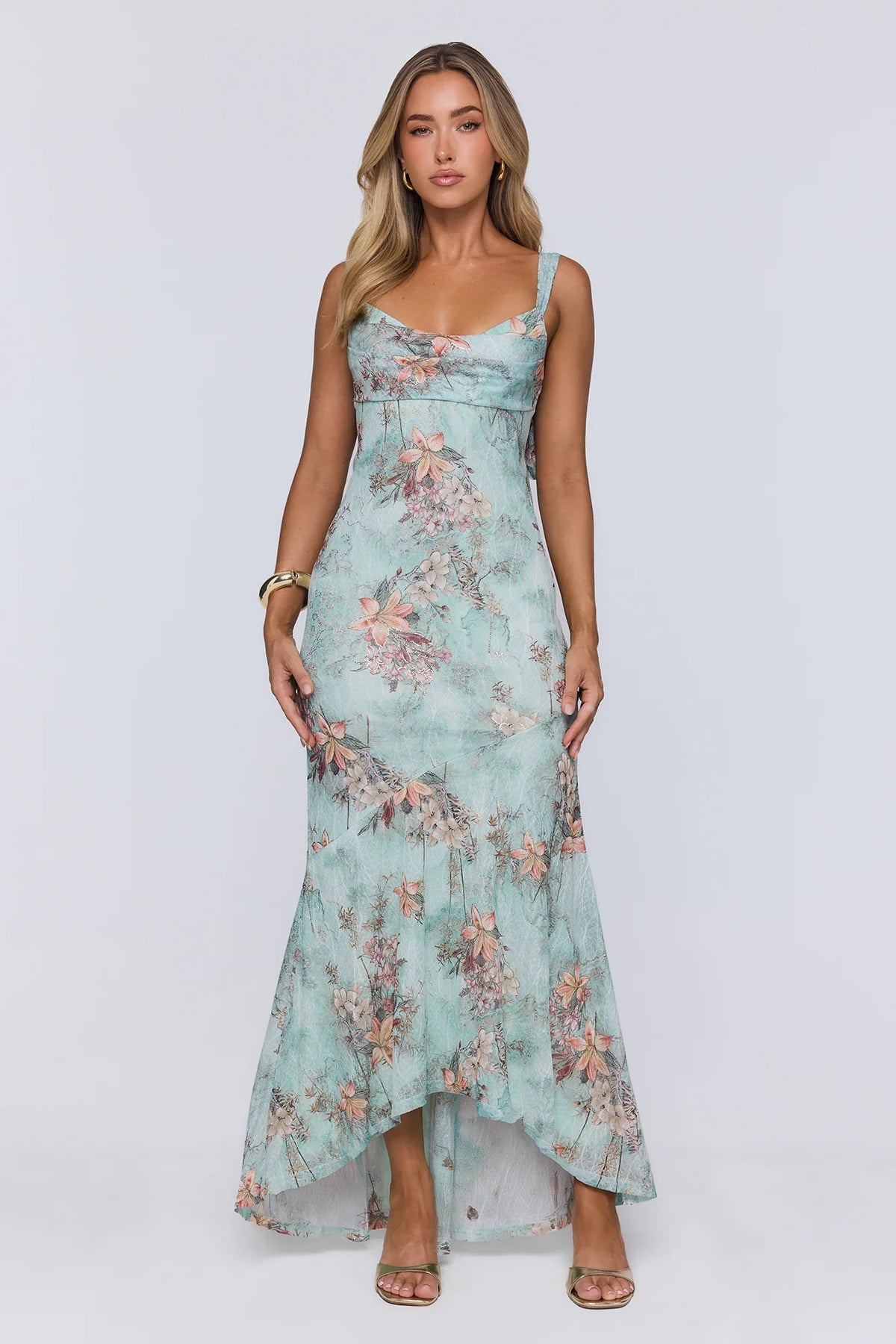 Wear The Feeling Maxi Dress Mint