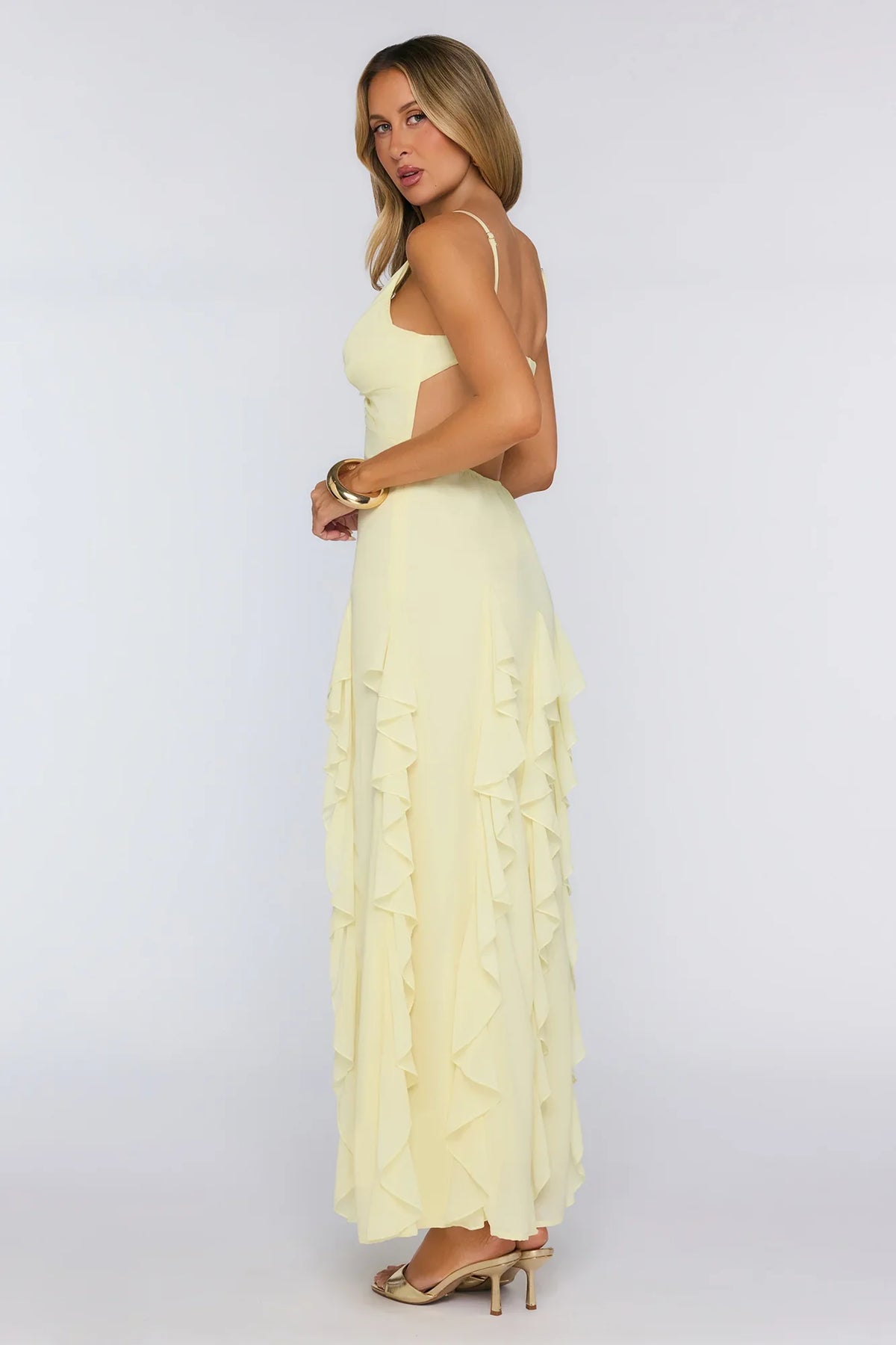 She’s Everything Maxi Dress Yellow