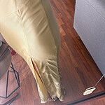 The Loretta Cowl Satin Maxi Dress Chocolate Brown