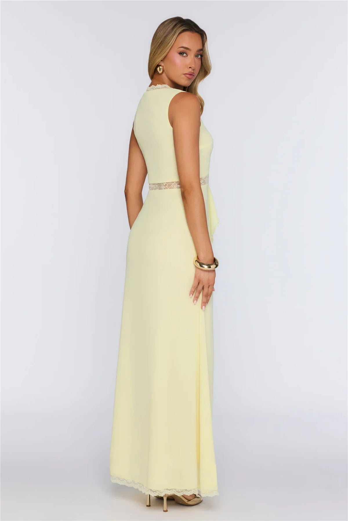 Emotional Elegance Maxi Dress Yellow