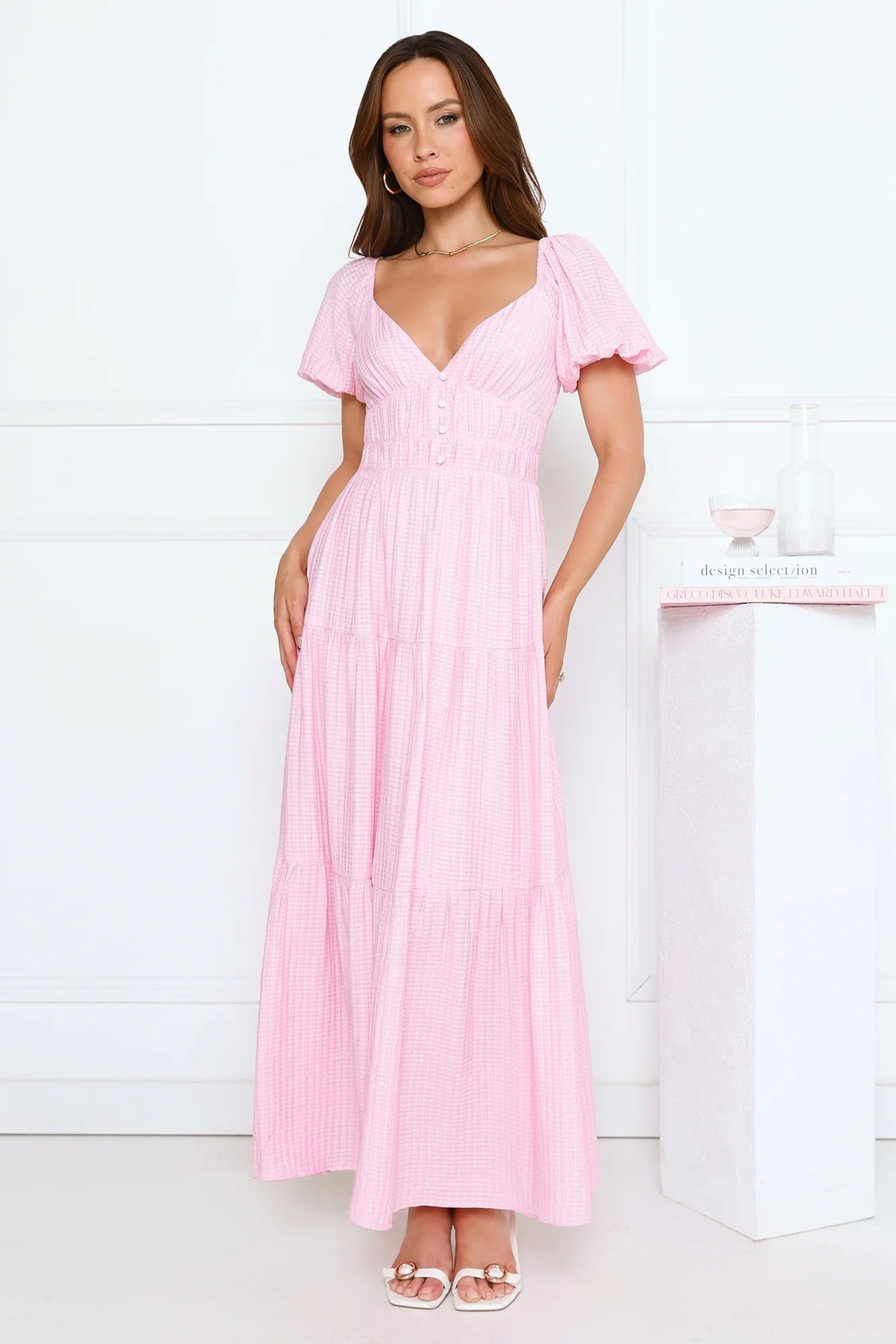 Main Stage Maxi Dress Pink